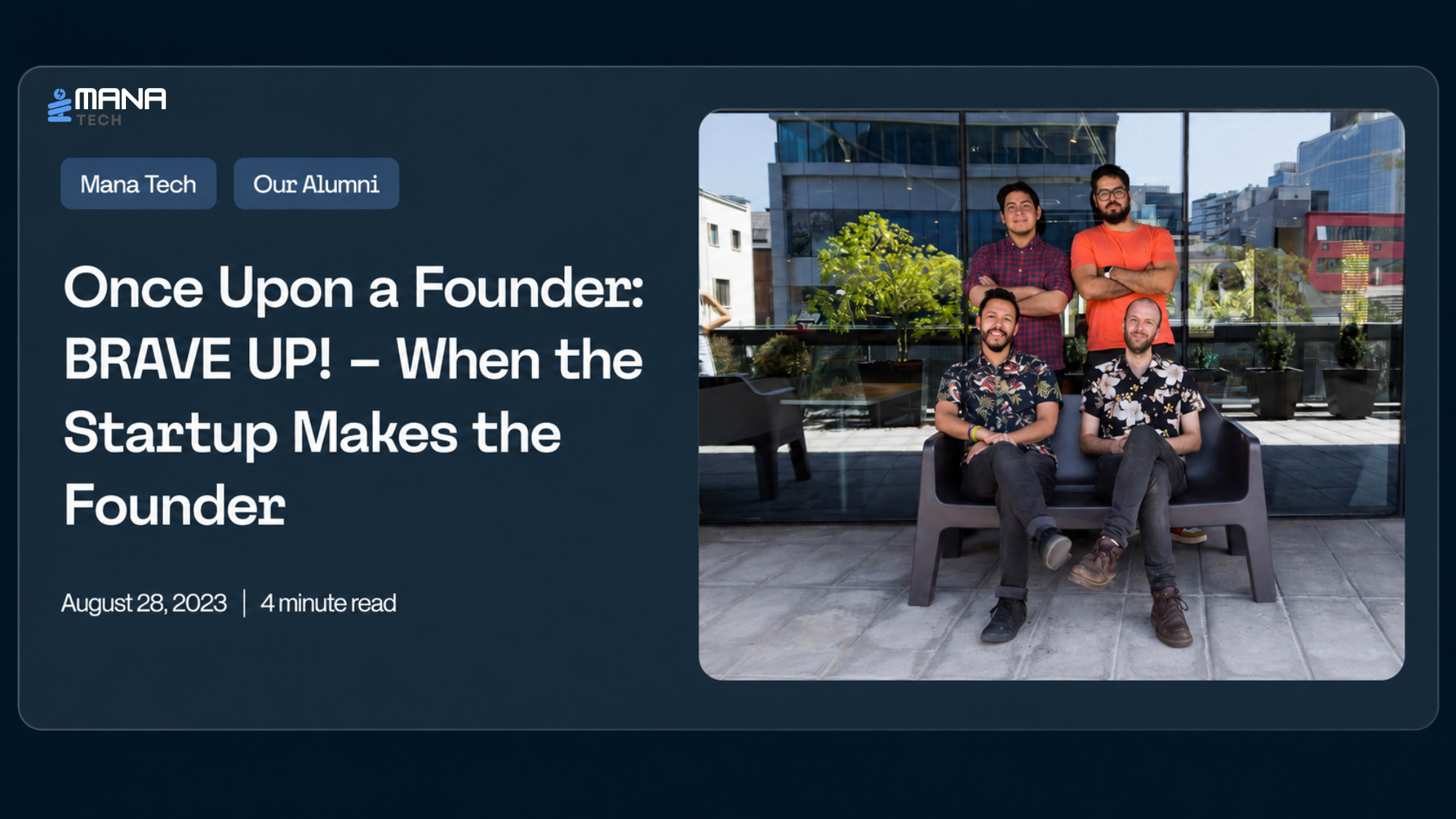 Once Upon a Founder editorial series thumbnail
